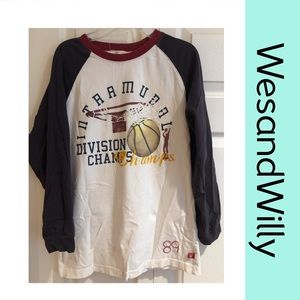 WesandWilly Boys Basketball Top XL